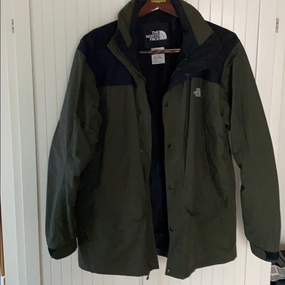 The North Face Olive Ski Jacket Shell